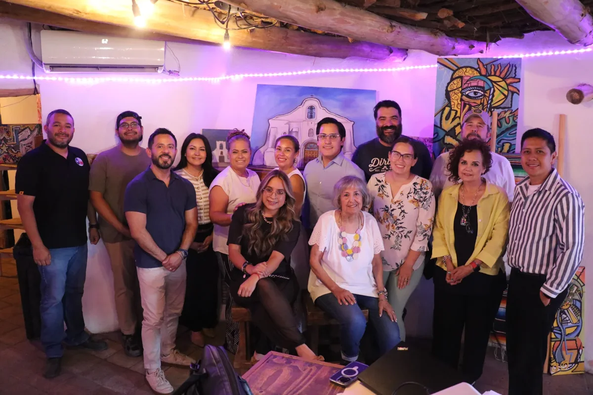 Participants and facilitators celebrating together