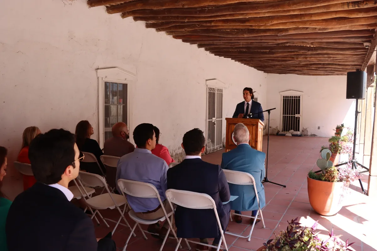 A moment from the Mission Trail program