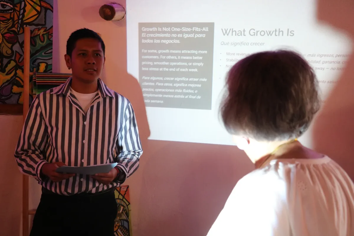 A moment from the Mission Trail program