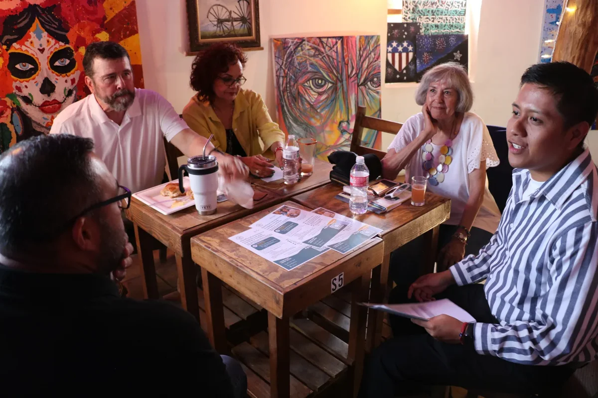 A moment from the Mission Trail program