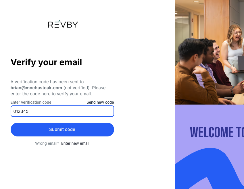 register screen